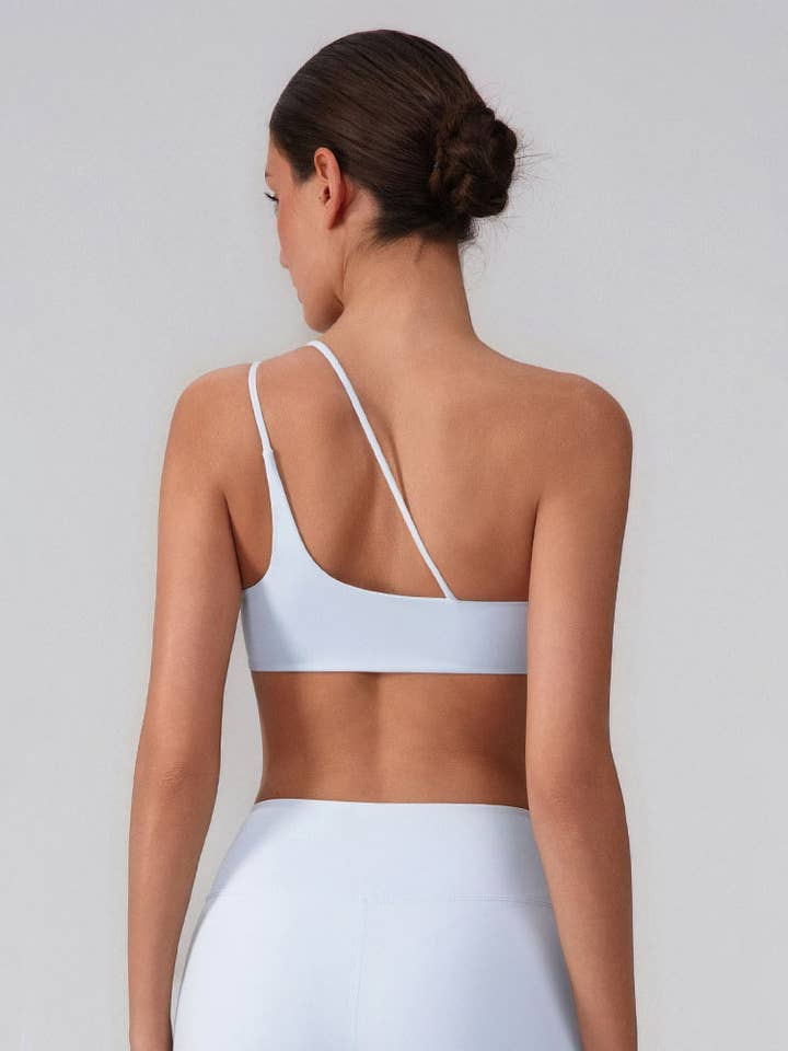Crave by FW – wholesale Sports bra – Women's – Asymmetric One Shoulder Backless Sports Bra2