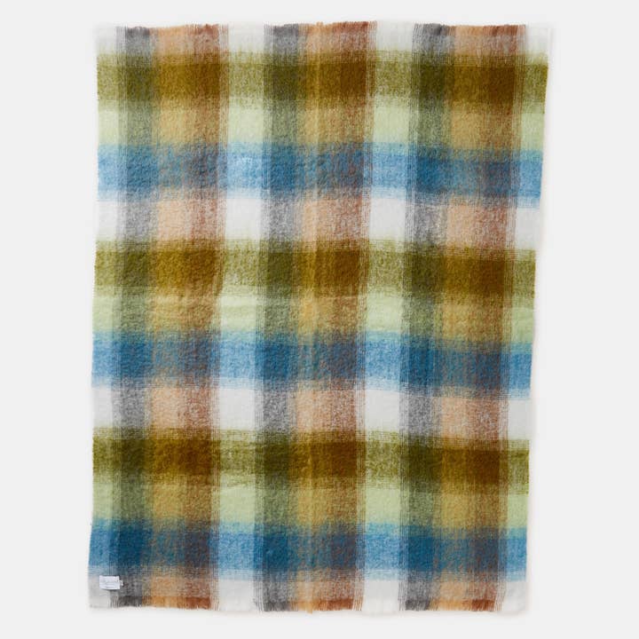 Ecuadane - Wholesale Throw blanket - Luxury Wool Throw Blanket, Boho Plaid Wool, Irish Wool3