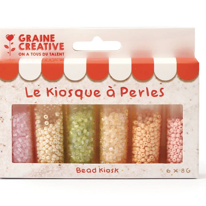Graine Créative - Wholesale Craft Supplies - KIOSK WITH BEADS TUBES MOCHIS ICE CREAMS2