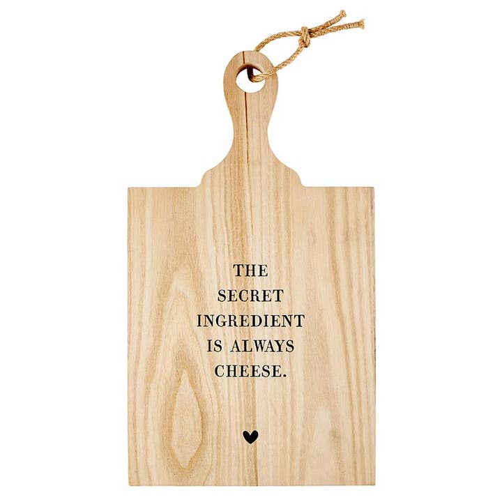 Paulownia Wood Board - Secret Ingredient for wholesale by Santa Barbara Design Studio by Creative Brands