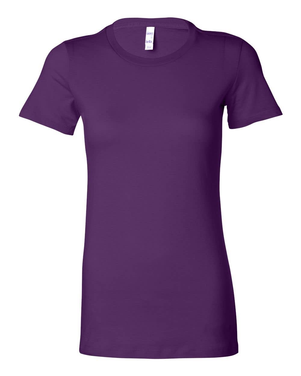 MYES BULK APPAREL - Wholesale T-Shirt - Women's - BELLA+CANVAS Women’s Airlume Cotton Crew T-Shirt40