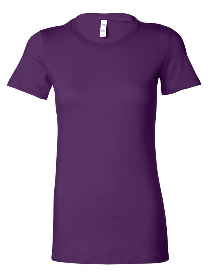 MYES BULK APPAREL - Wholesale T-Shirt - Women's - BELLA+CANVAS Women’s Airlume Cotton Crew T-Shirt40