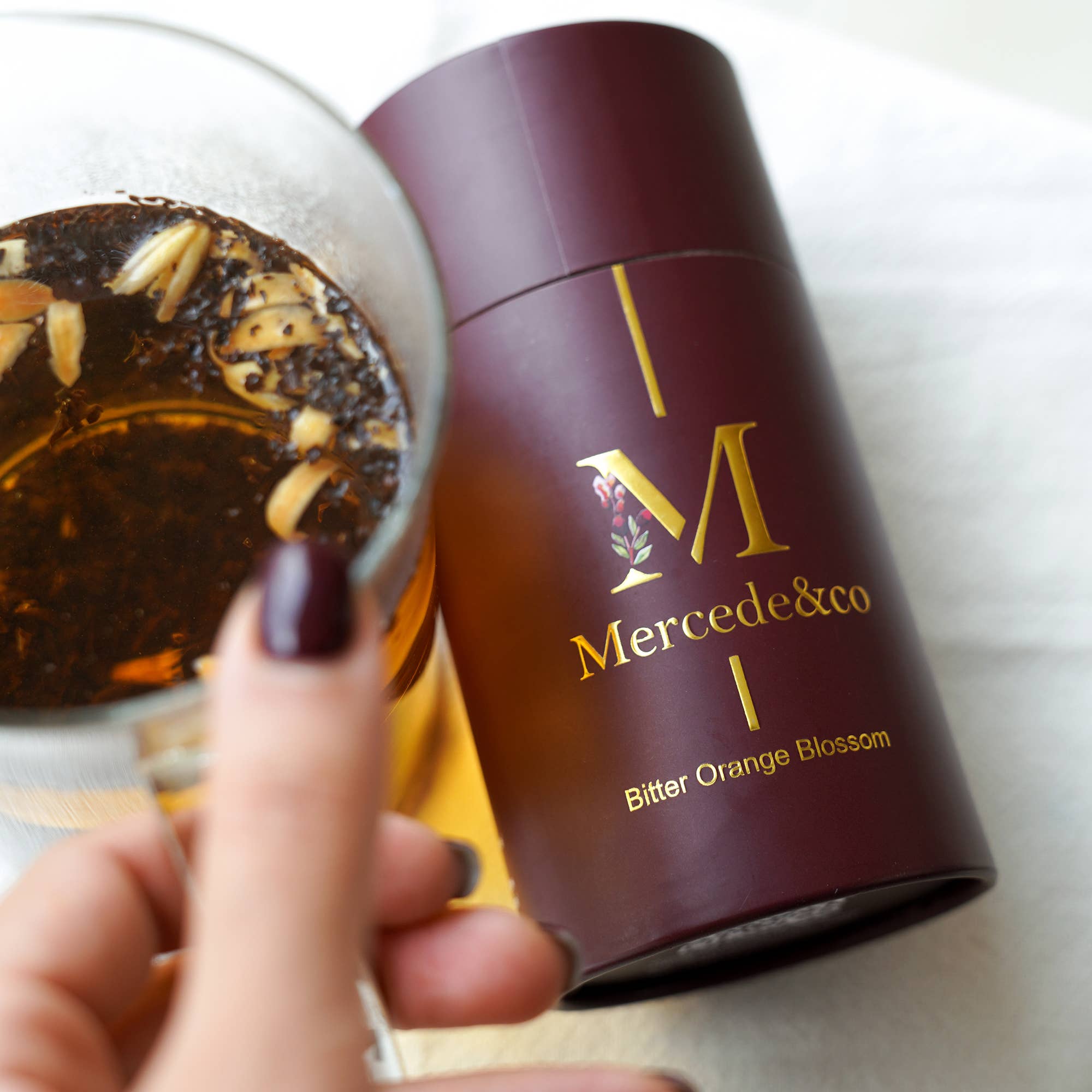 Mercede&Co - Wholesale Loose Tea - Bitter Orange Blossom10