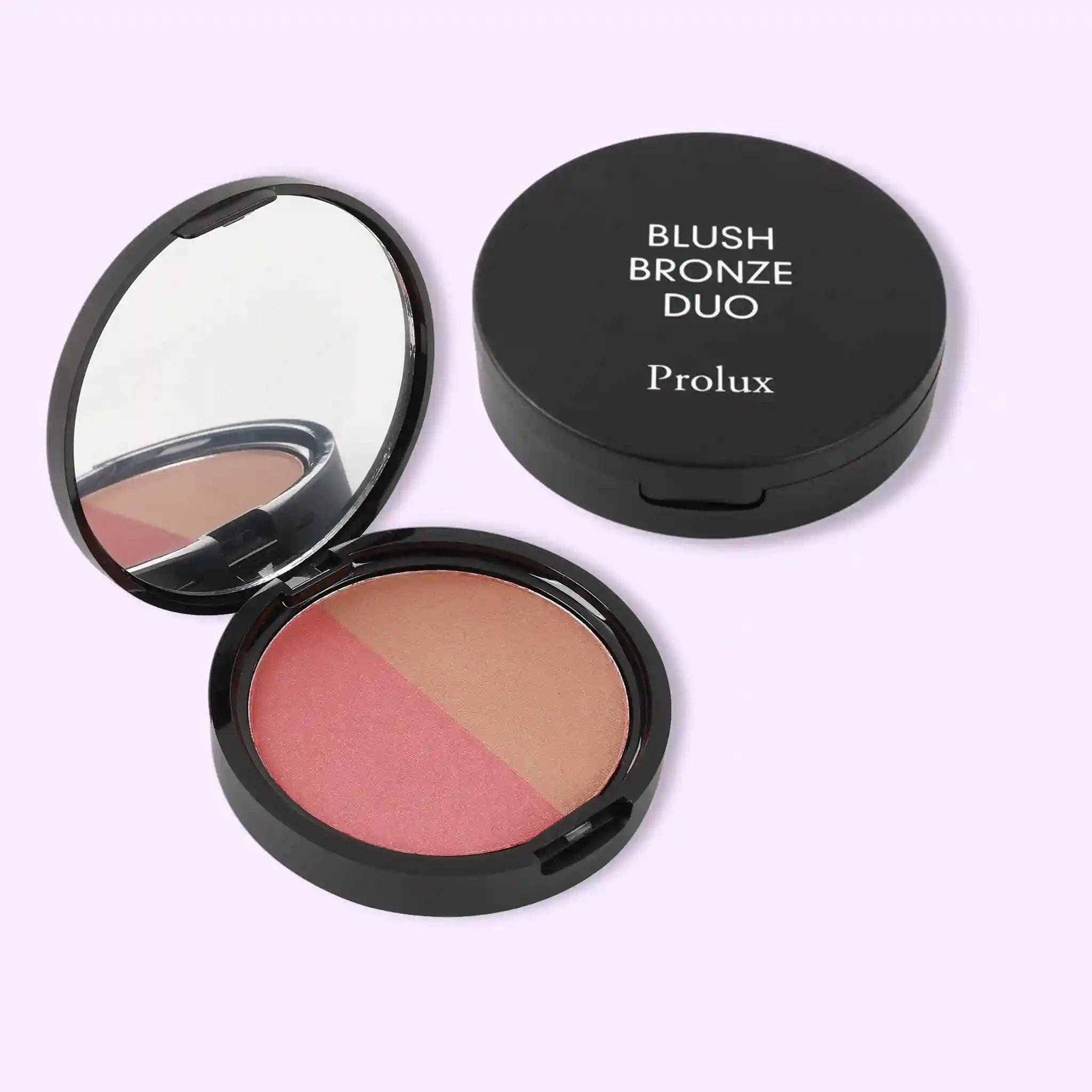 VIAI Beauty - Wholesale Blush - PROLUX Blush Bronzer Duo | Bronze Makeup8