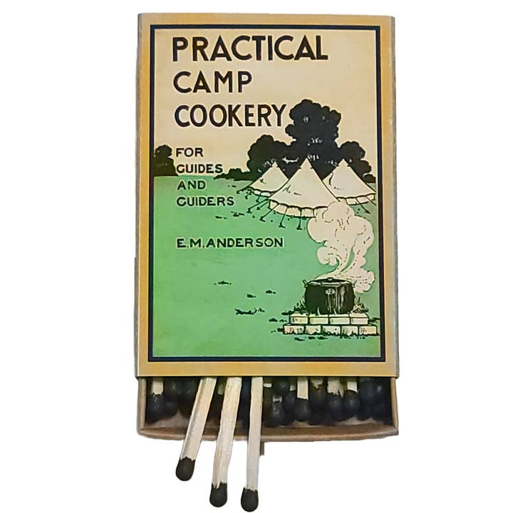 Superior Dry Goods - Wholesale Matches - "Camp Cookin'" Handmade Decorative Matchbox Lot