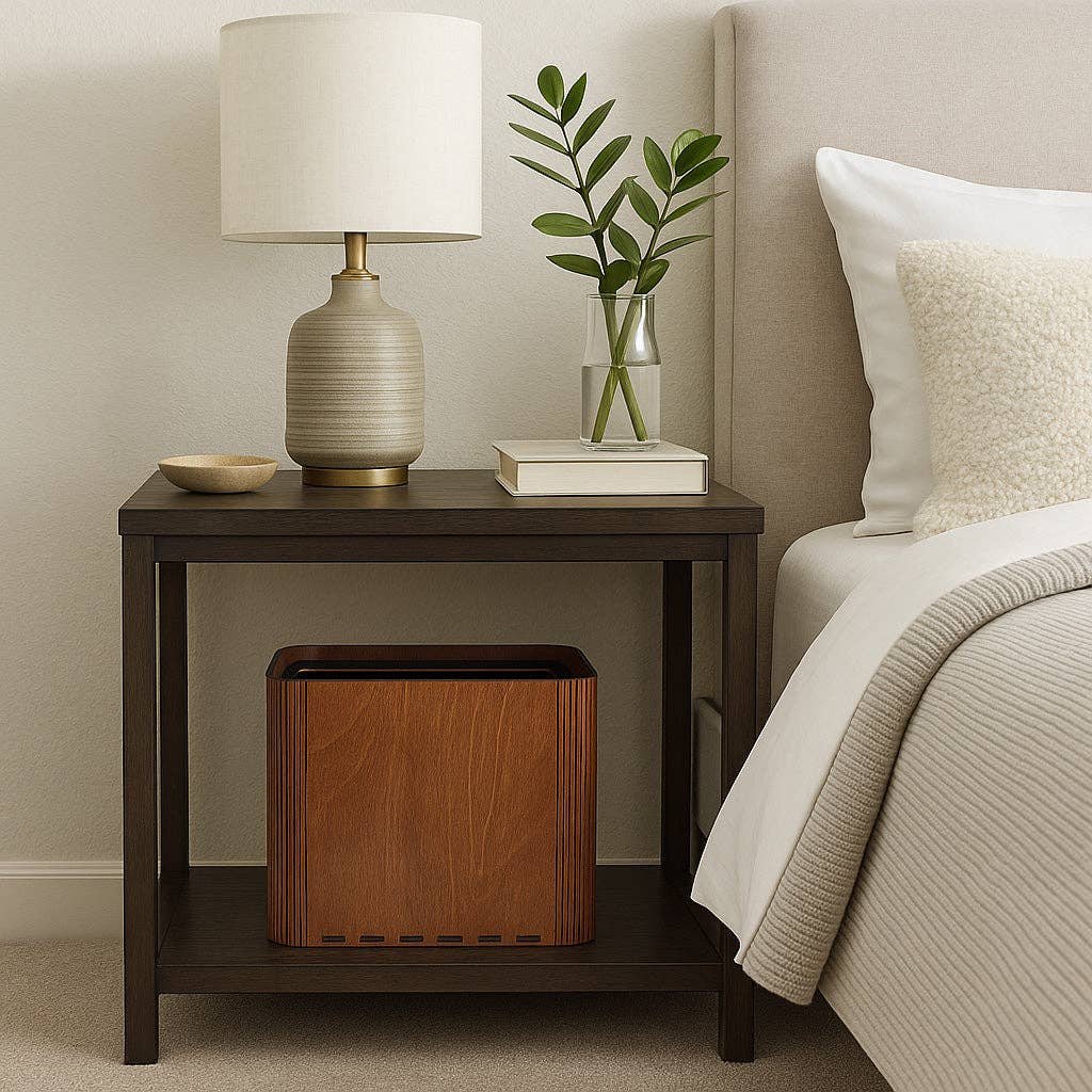 Purelite – Großhandel Mülleimer/Papierkorb – Schlanker Holz-Mülleimer und Abfalleimer - Ohne Gravuren6