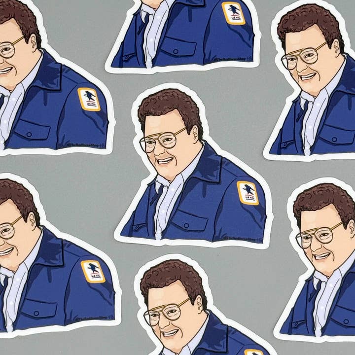 The Red Swan Shop - Wholesale Sticker - Seinfeld Vinyl Decal - Newman1
