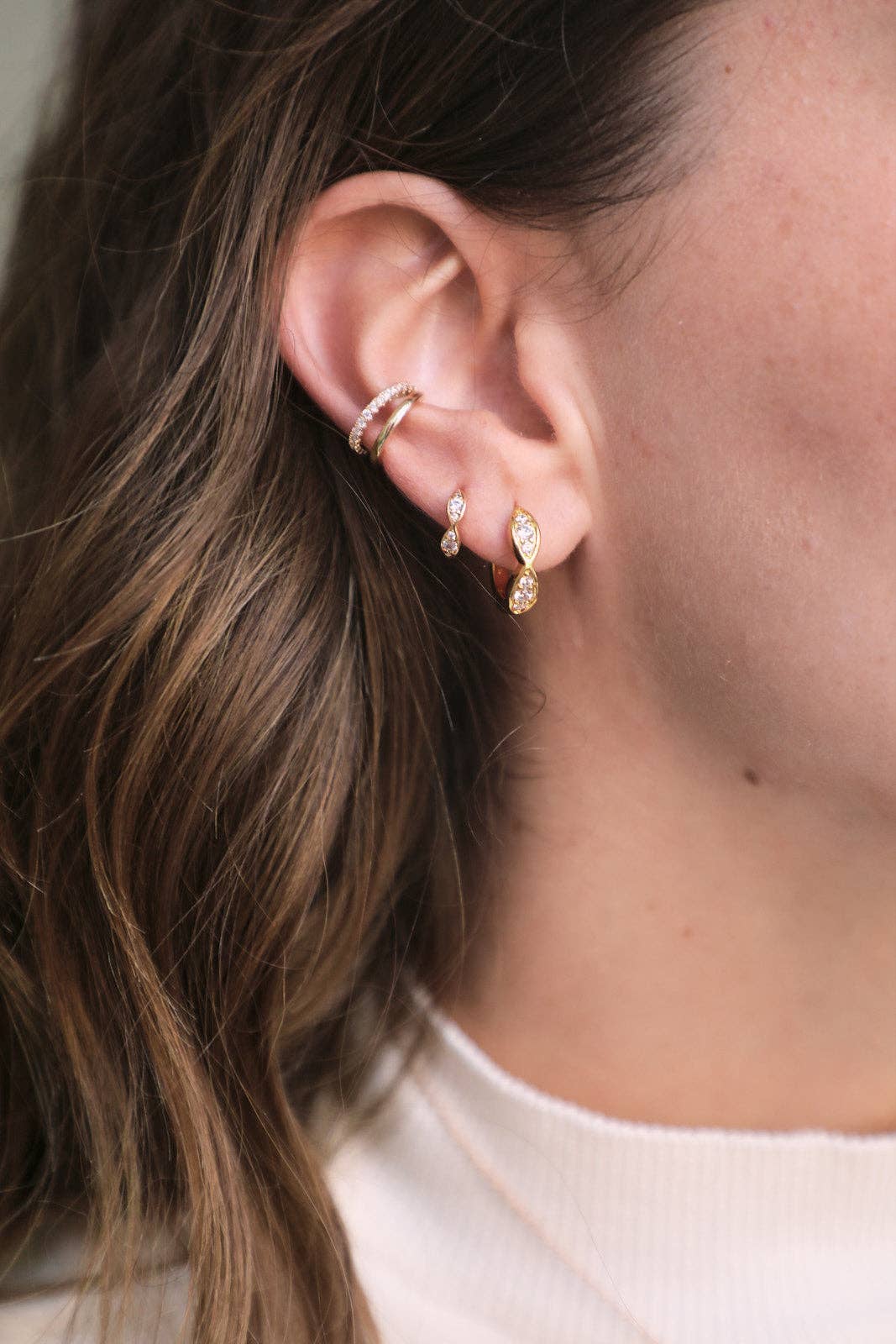 Waekura - Vente Petits anneaux - Boucle d'oreille Cala S1