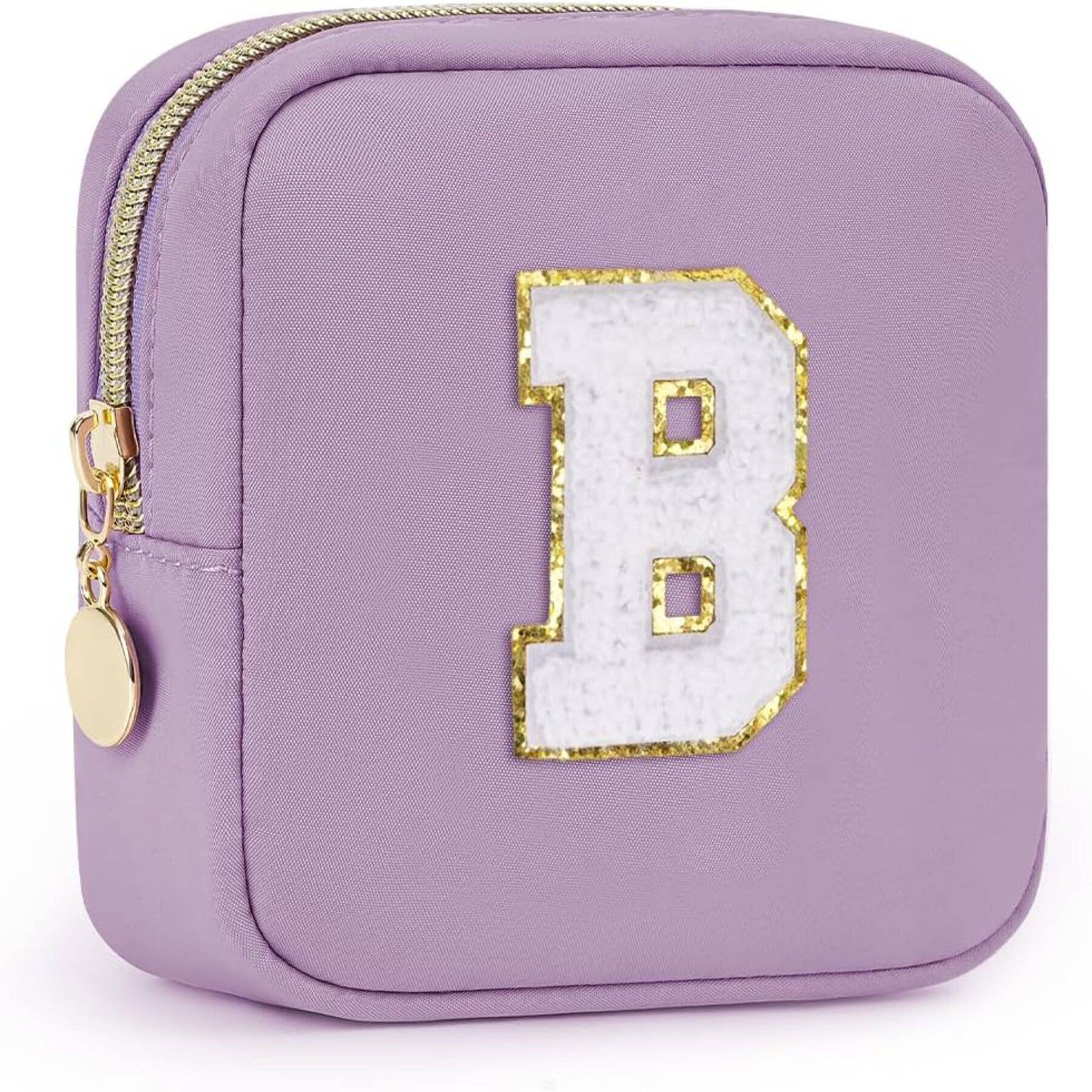 wandf – Großhandel Schmink-/Kosmetiktasche – Personalisierte Monogramm-Tasche Mini Initialen Schminktasche121