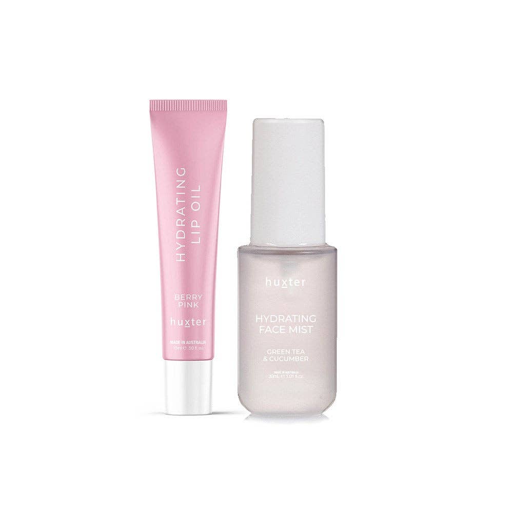 Huxter - Wholesale Lip-gloss - Lip & Face Hydration Gift Set - Includes 15ml Tinted Lip Oil & 30ml Face Mist7