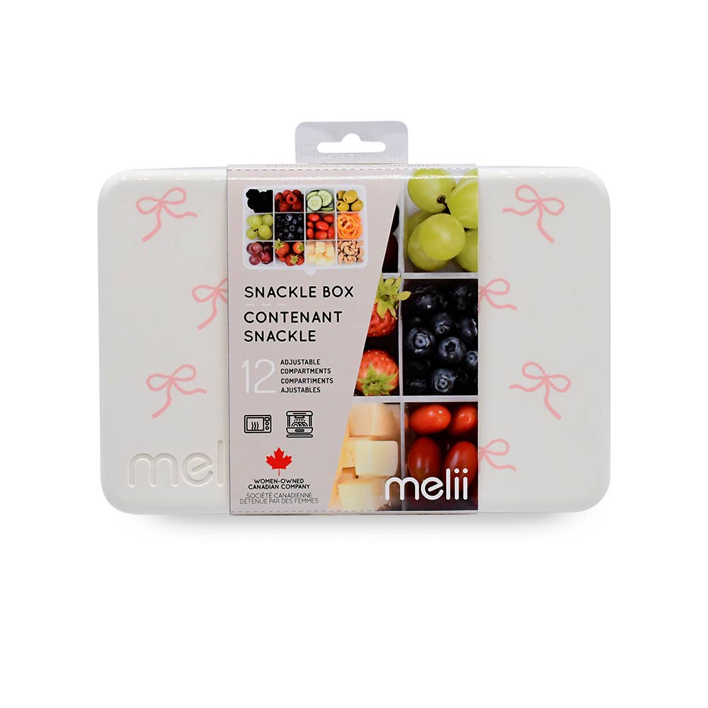 melii - Vente Boîte à goûter - Enfant et bébé - Snackle Box, contenant à collations divisé avec 12 compartiments15