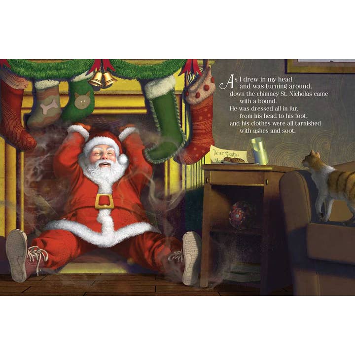 Simon & Schuster - Wholesale Baby & Toddler Book (0-2) - Night Before Christmas by Clement C. Moore5