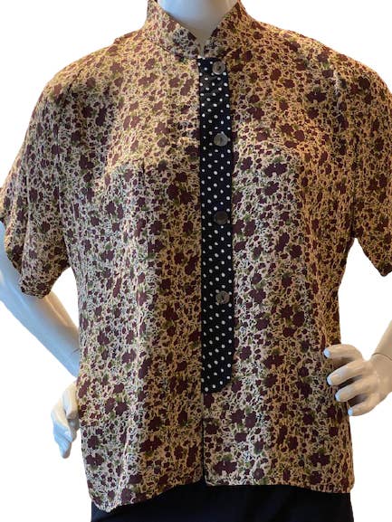 ”Lucy” i kortärmad blommig för wholesale av Marla Duran