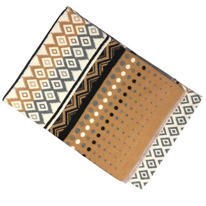 veelkleurig assortiment Mooie dames sjaal van wol en kasjmier van hoge kwaliteit voor groothandel op Faire6