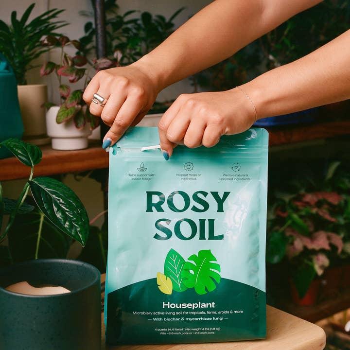 Rosy Soil - Wholesale Planting/Potting Soil - 8qt Organic potting soil mix, indoor, houseplant & herbs2