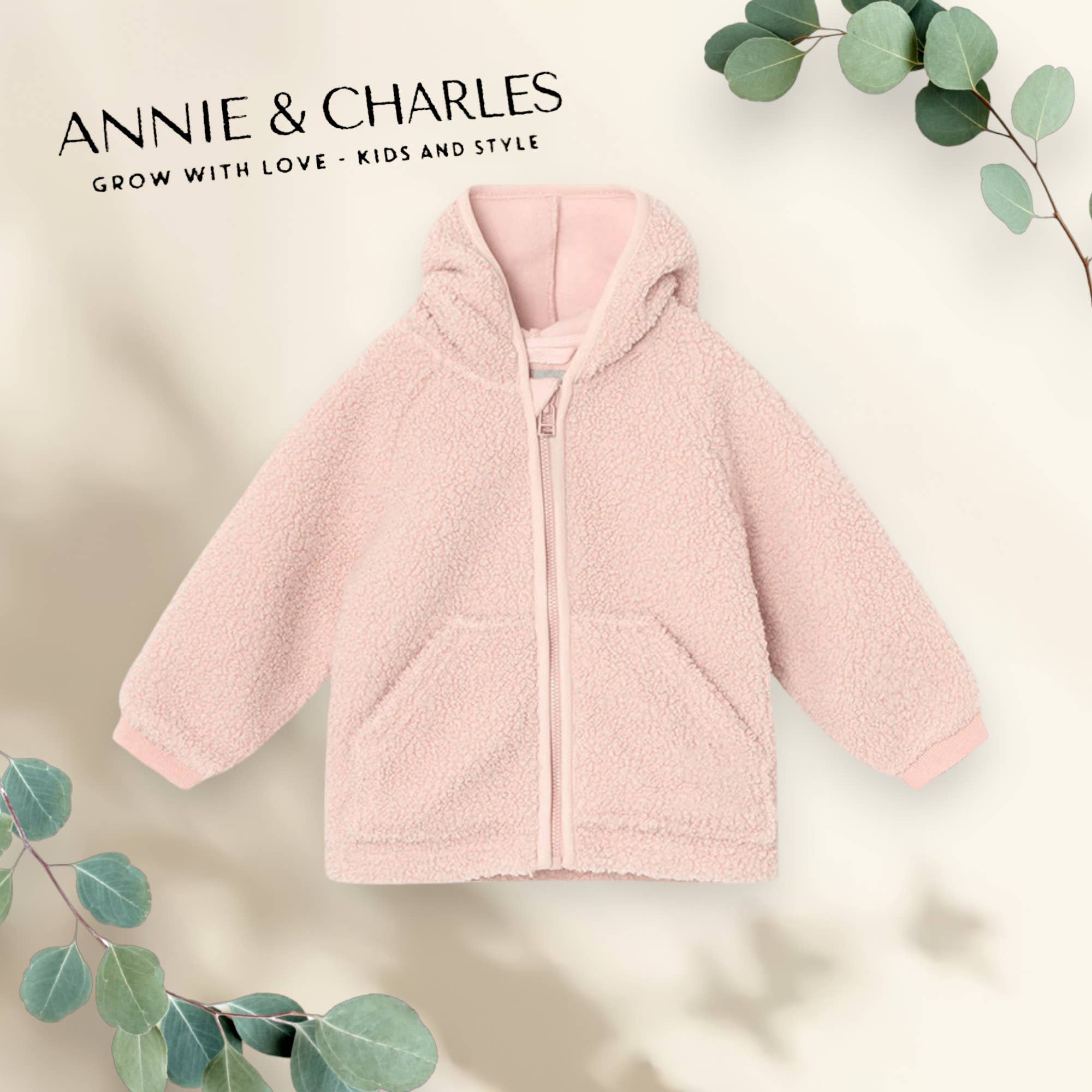 Annie & Charles - Wholesale Jacket - Kids - Annie & Charles® fluffy fleece jacket5