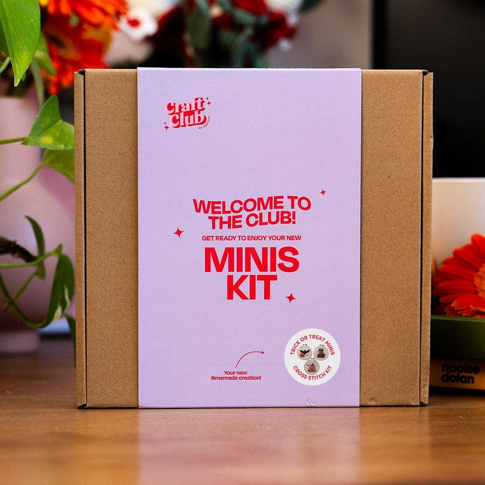 Craft Club - Wholesale Embroidery/cross-stitch supplies - TRICK OR TREAT MINIS - Cross Stitch Kit3