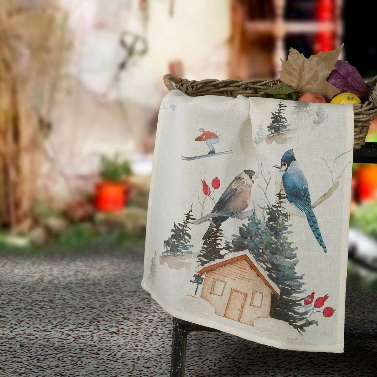 The Napking - Vendita all'ingrosso Strofinacci - Kitchen Towels «Buck »100% made In Italy Christmas & Holiday1