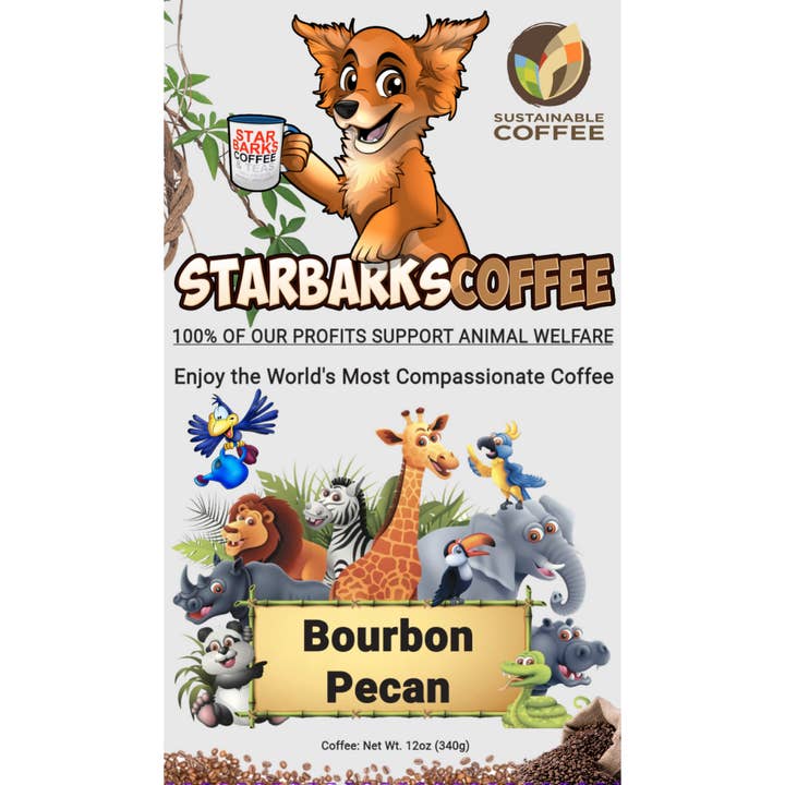 StarBARKS Coffee - Wholesale Ground coffee - Bourbon Pecan