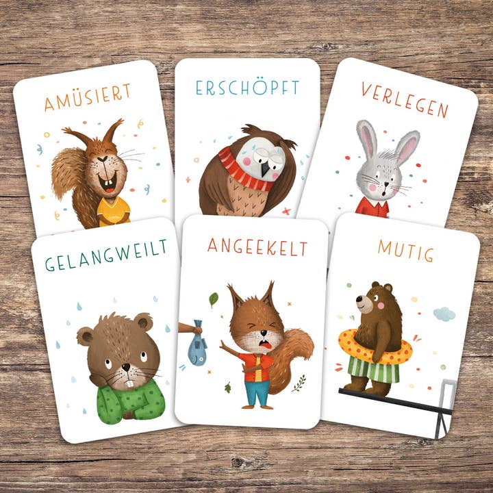 Rüsselfuchs - Wholesale Learning Cards - Kids & Baby - Emotion Cards for Children "Strong Feelings"4