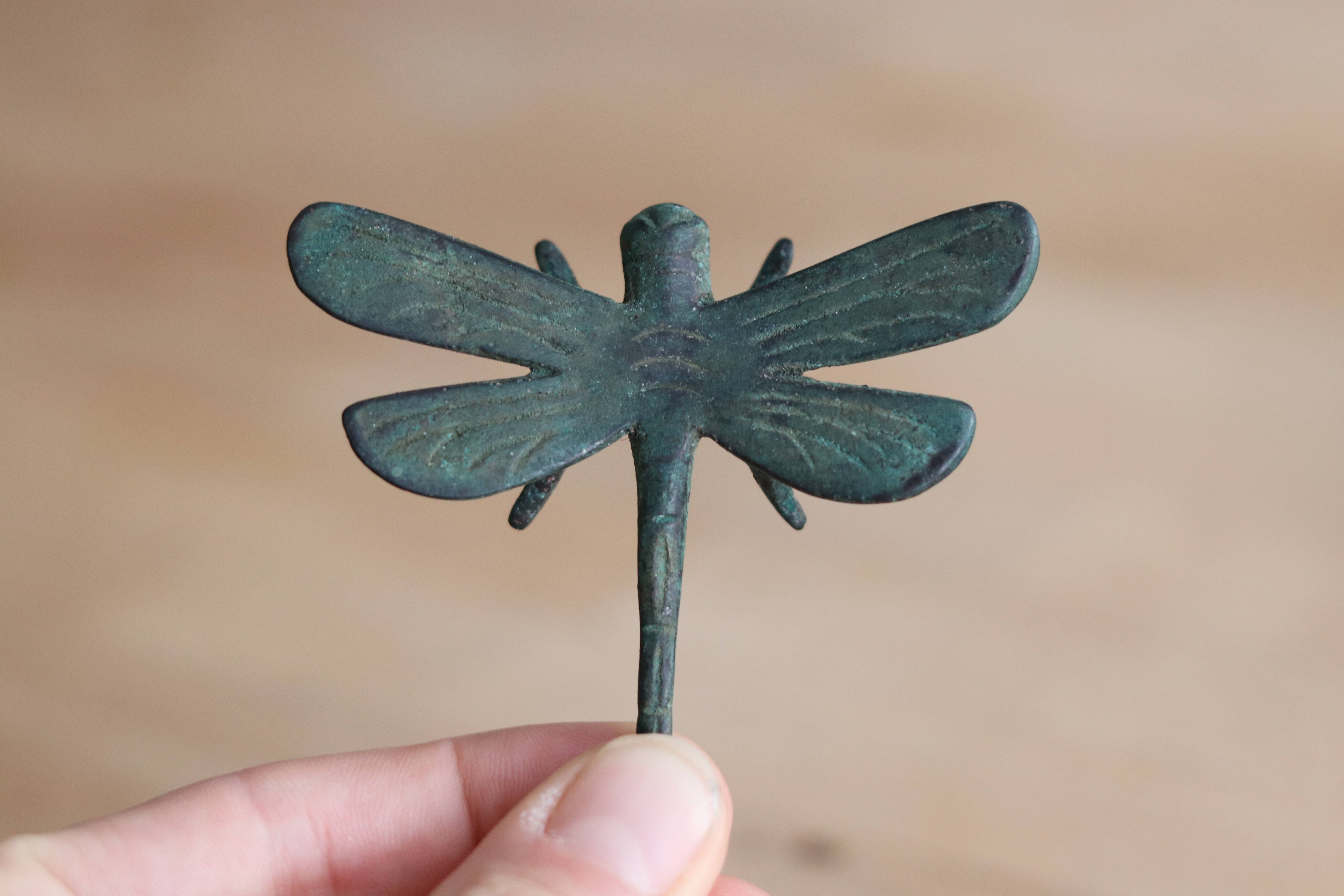 Cohasset Gifts - Wholesale Decorative Figurine - Bronze Miniature Dragonfly Statuette1