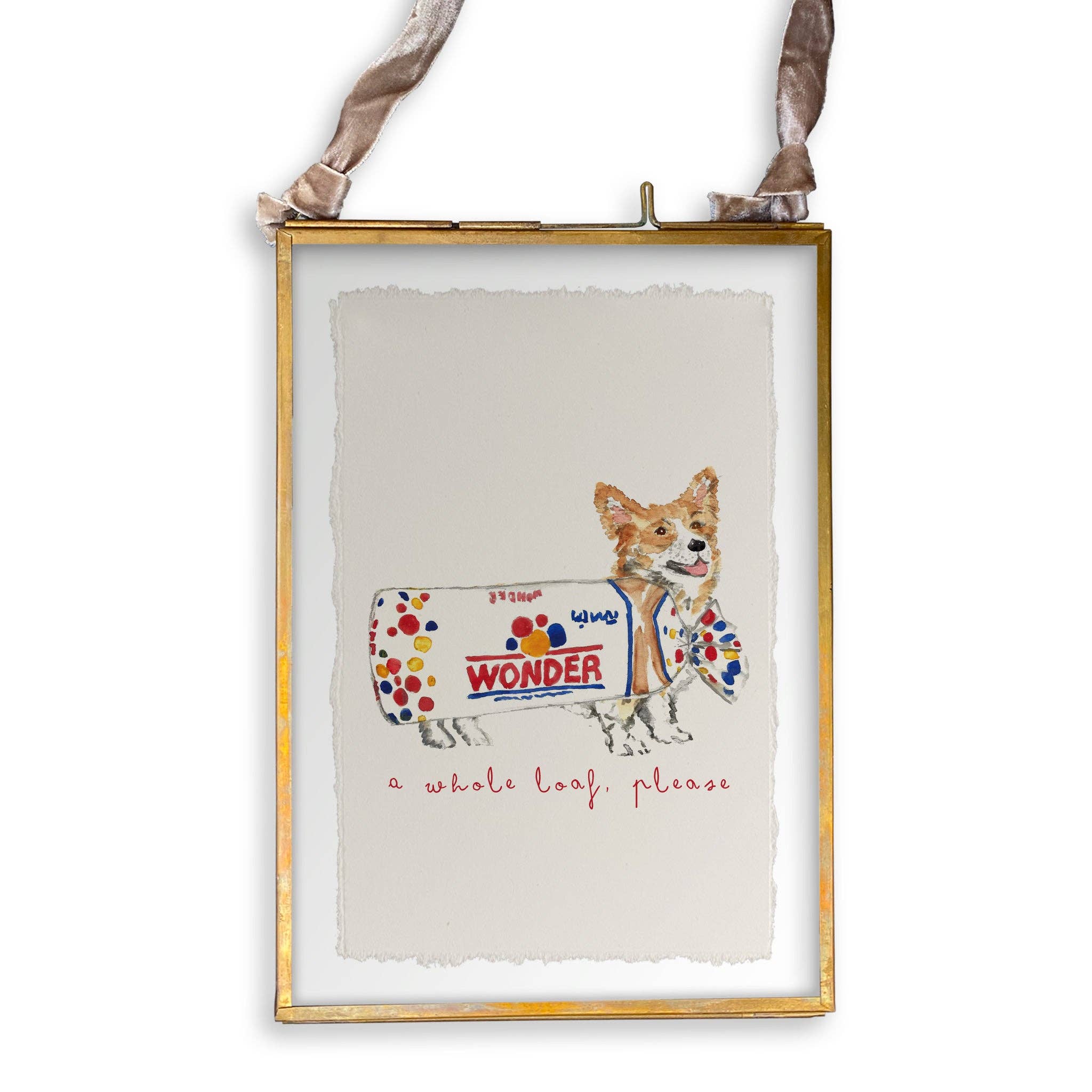 French Graffiti - Vente Torchons - Miche de pain Corgi13