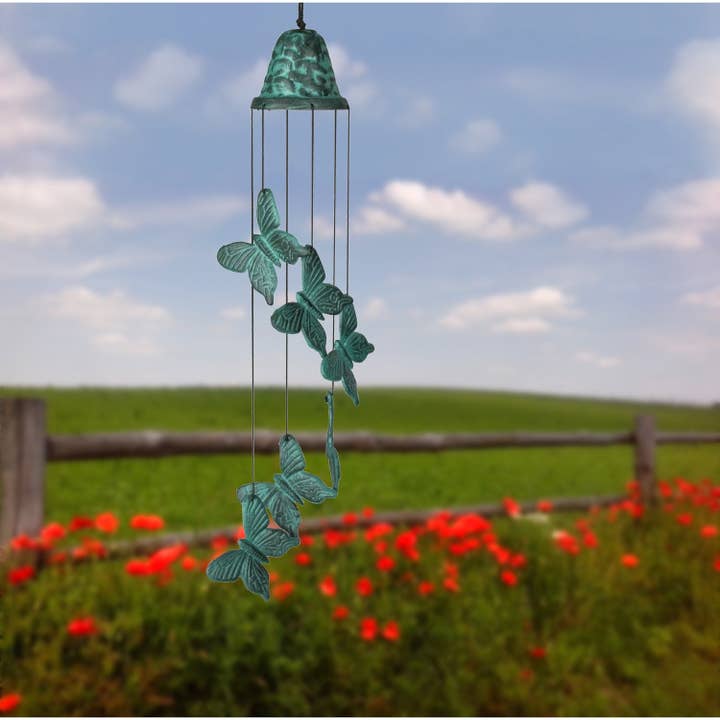 Woodstock Chimes - Wholesale Wind Chime - Woodstock Habitatsâ„¢ - Butterfly Chime