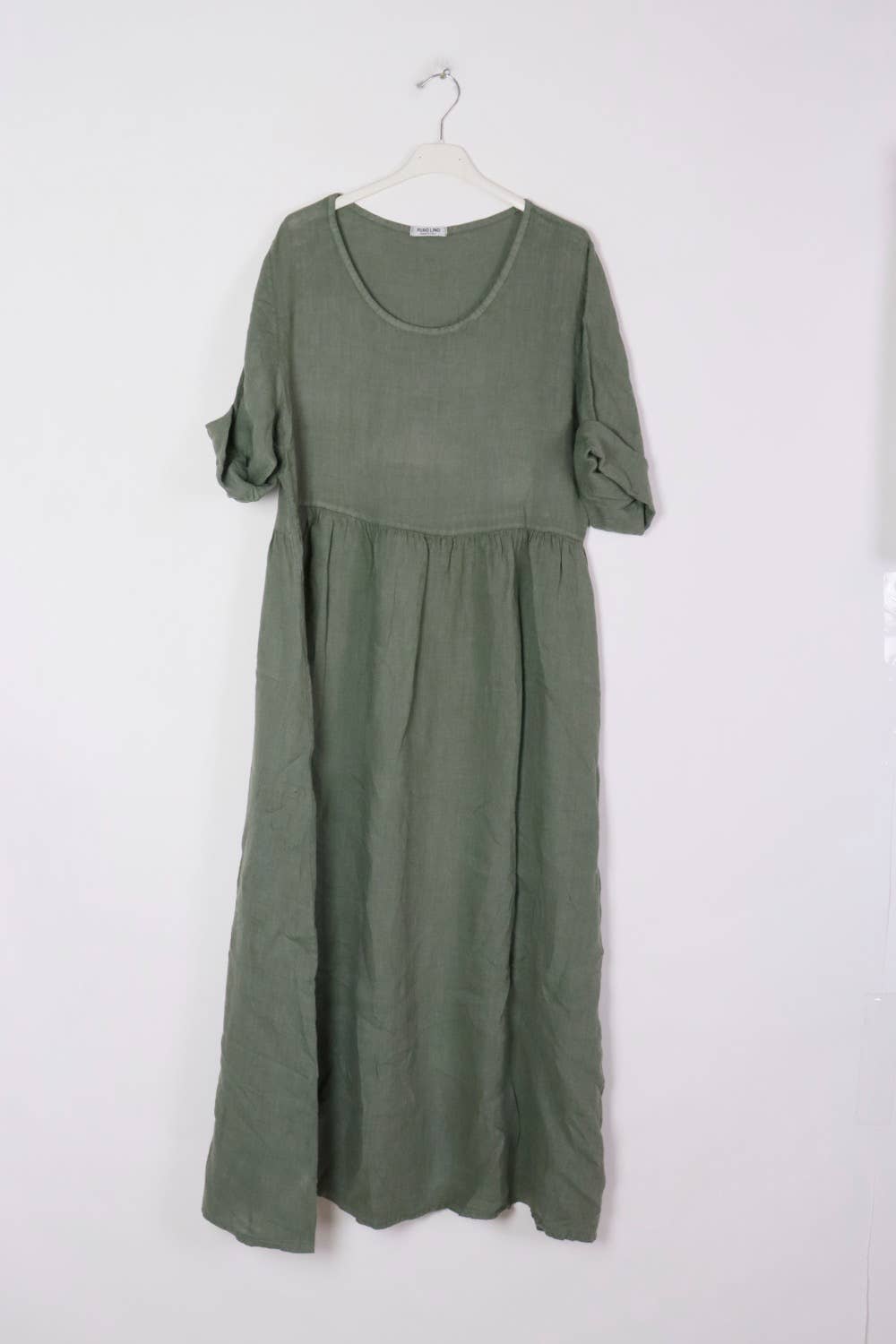 LÉA & LUC - Wholesale Dress - Women's - Long dress in 100% linen REF.714815
