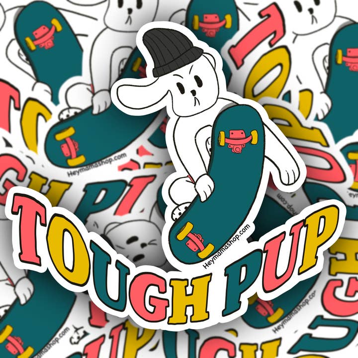 Pegatina Tough Pup Indy Grab para venta al por mayor de Heymama