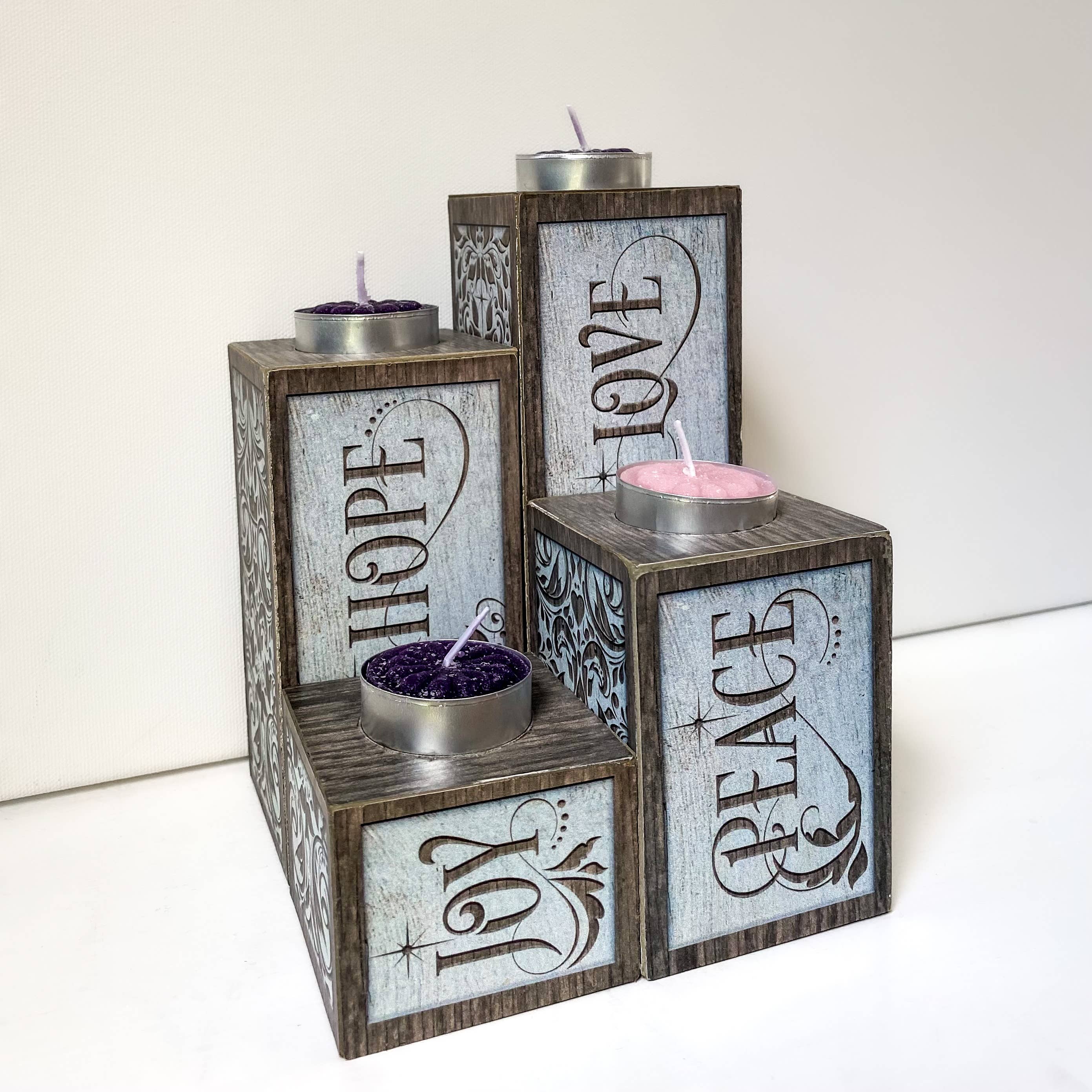 Abbey + CA Gift – Engroshandel Søjlelys – Advent søjler2