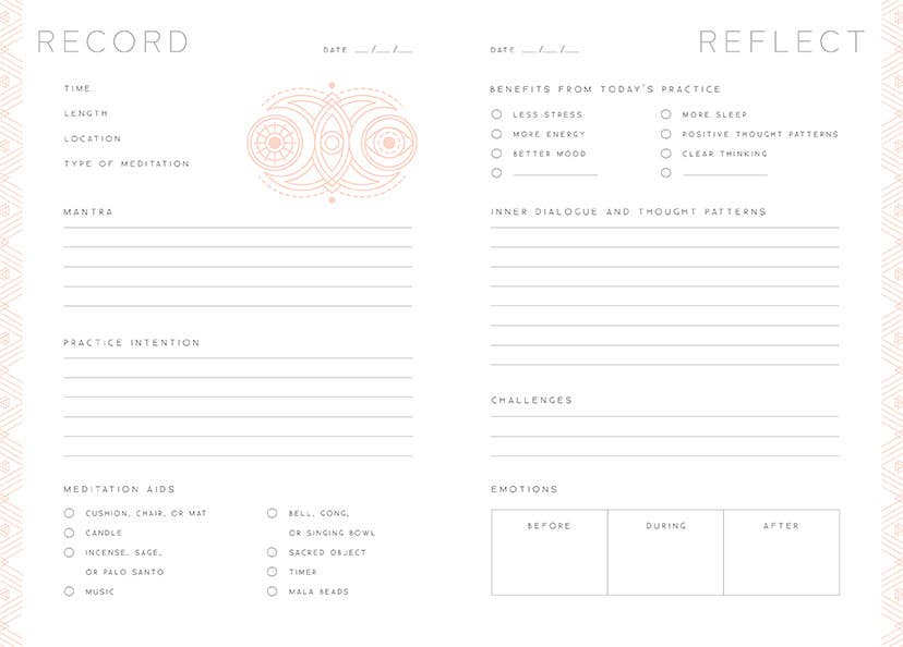 Insight Editions - #1 Pop Culture Publisher - Wholesale Journal/Diary - Meditation: A Day and Night Reflection Journal3