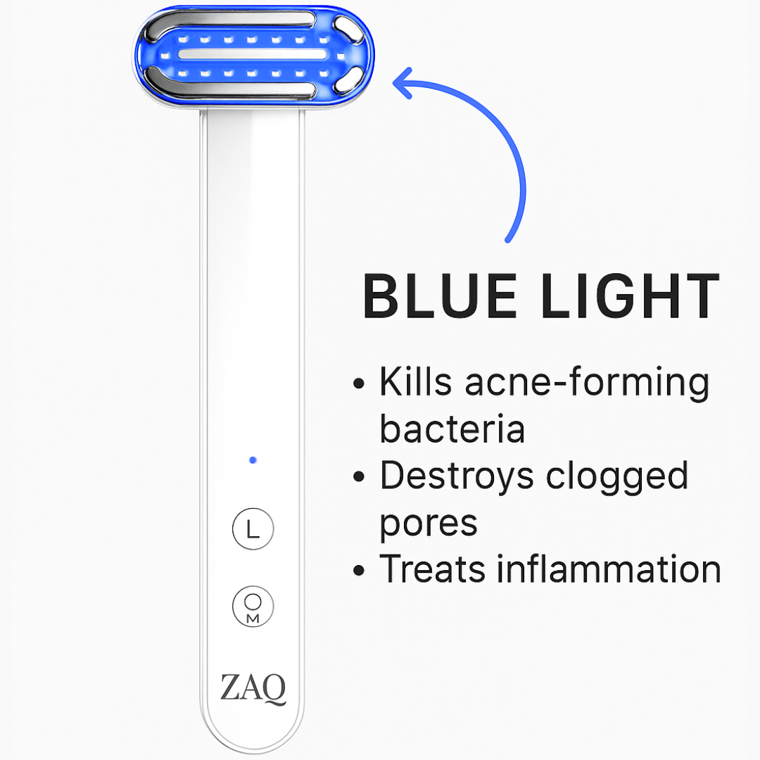 ZAQ Skin + Body Care - Wholesale Electronic Skincare Device - ZAQ Zayn 2.0 — 6-in-1 LED & Microcurrent Facial Wand2