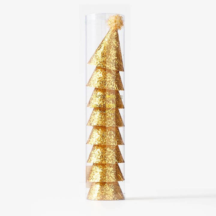 Paper Source Wholesale – wholesale Party hat/crown – Gold Glitter Mini Party Hats