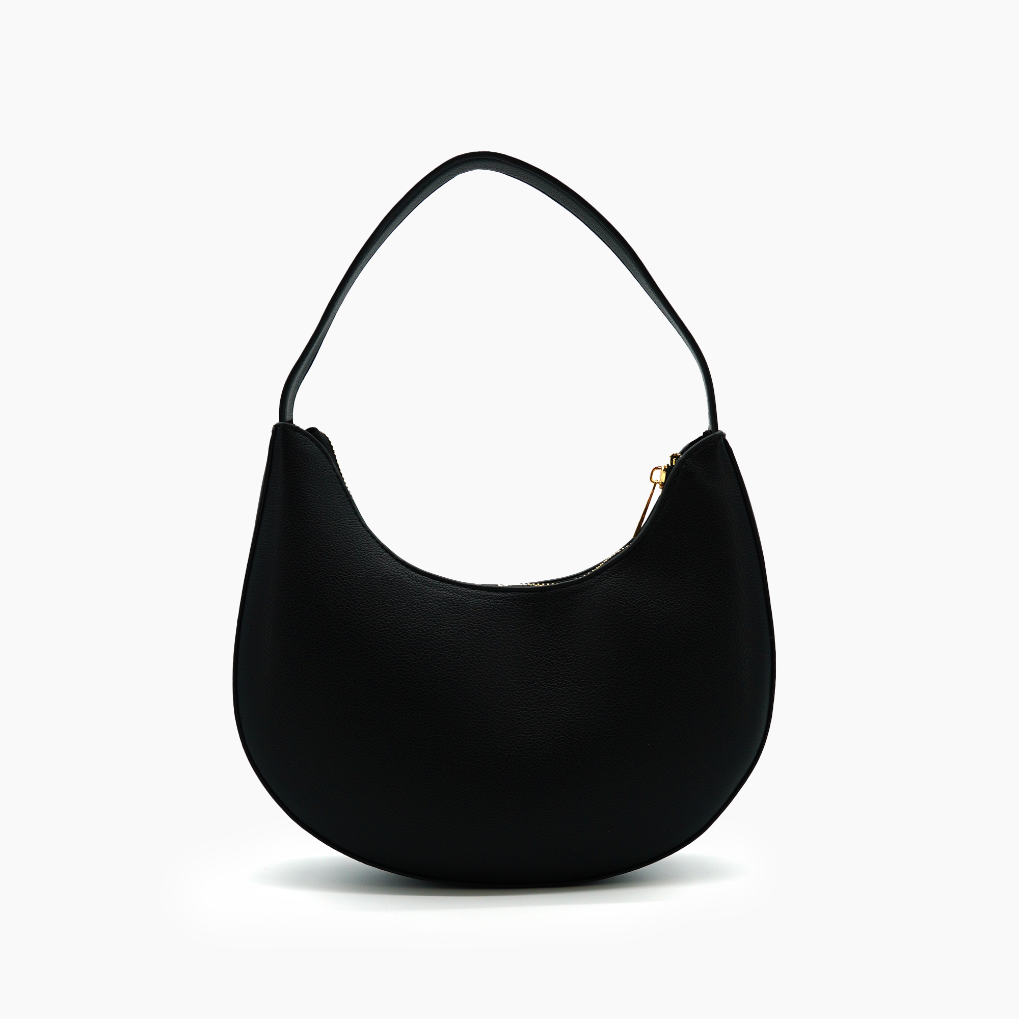 Like Dreams – wholesale Väska med handtag – Dam – Läder Innerficka med Dragkedja Noemie Halvmåne Axelväska7