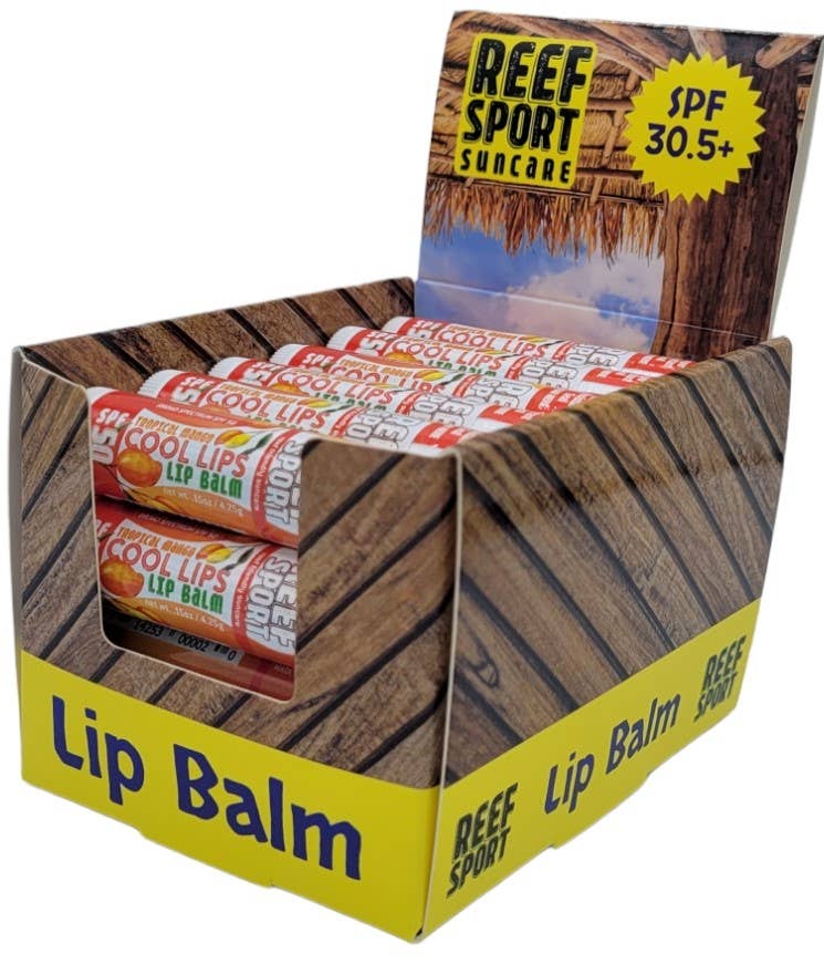 Reef Sport Suncare - Wholesale Lip Balm - REEF LIP BALM SPF 50 - .15z - Counter Display3