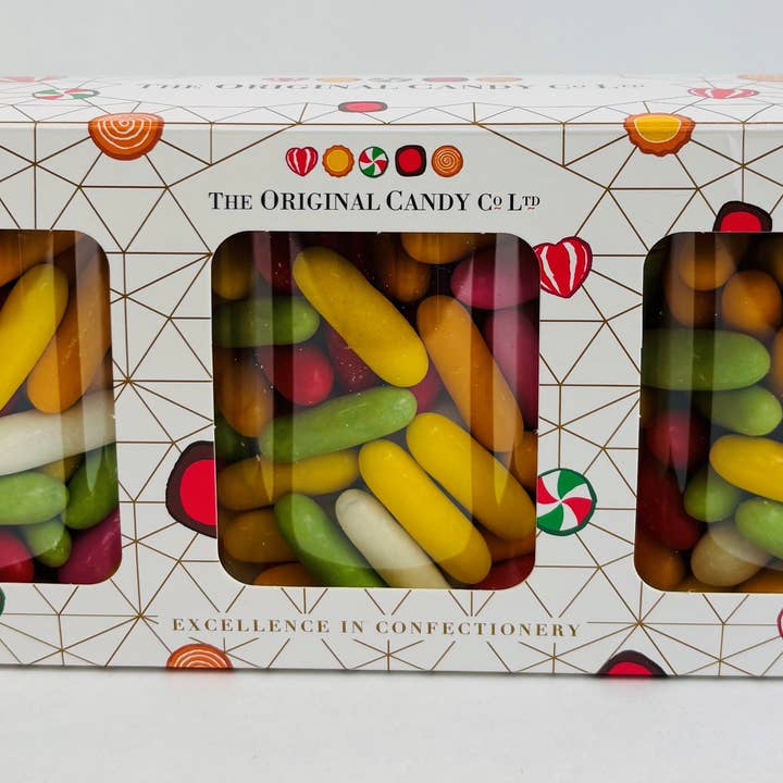 Natural Candy Liquorice Comfits Giftbox 750g for wholesale by The Original Candy Company