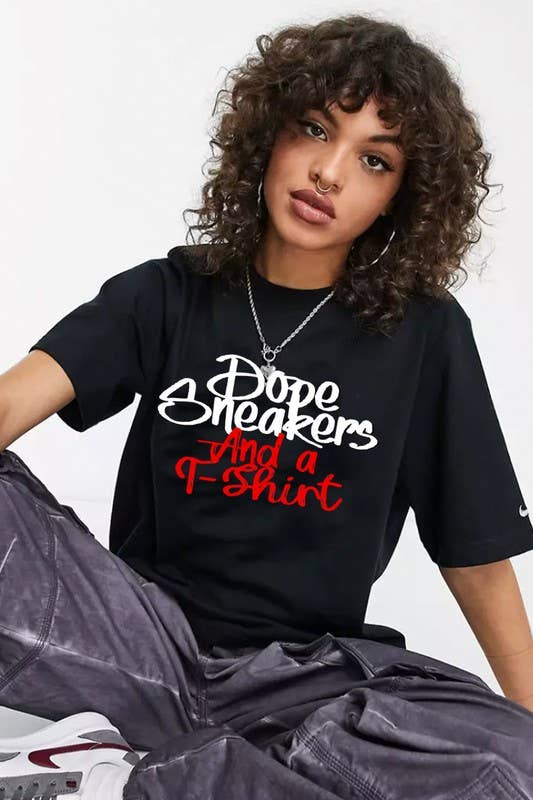 dope sneaker tees