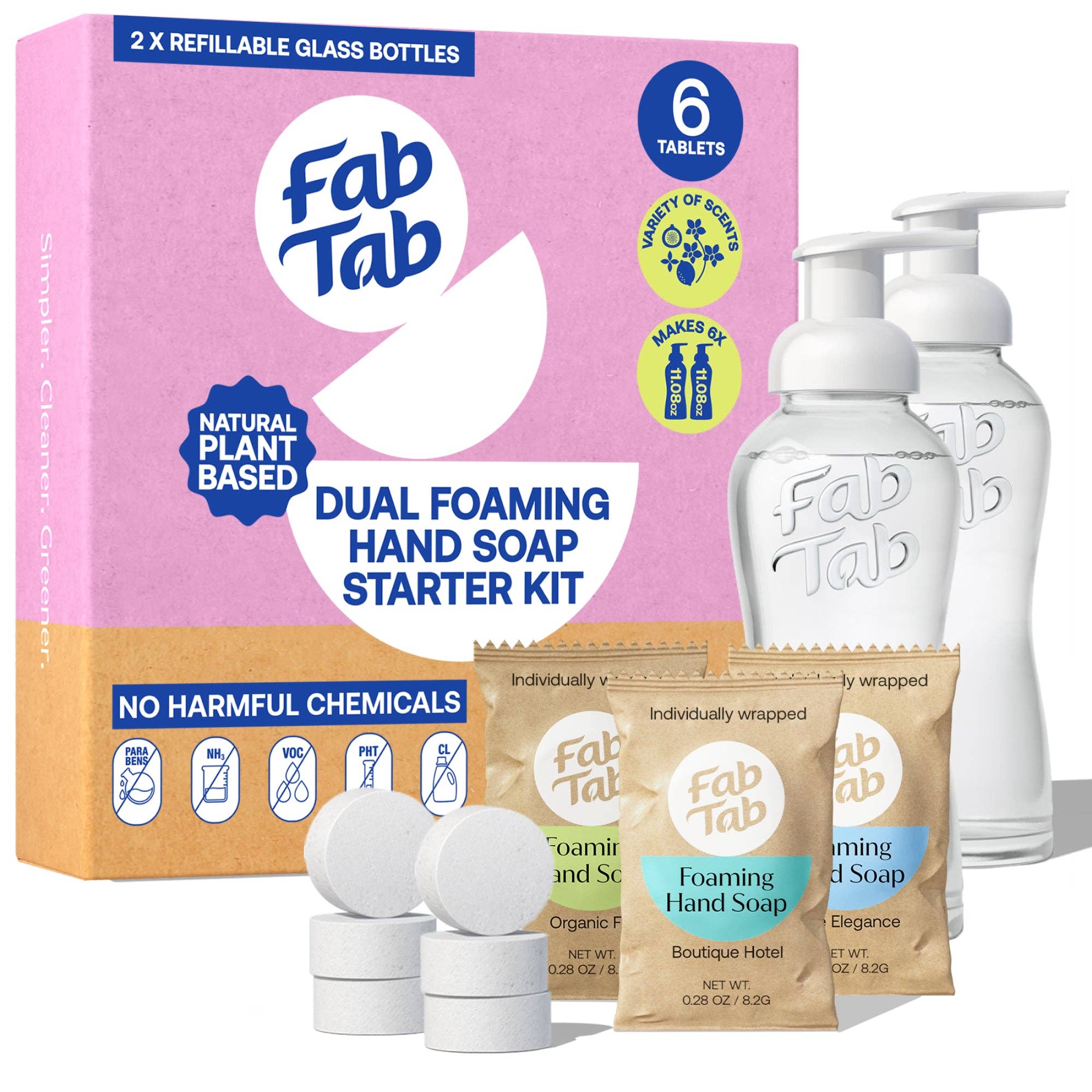 FabTab - Wholesale Hand Soap/Wash - Dual Foaming Hand Soap Kit8