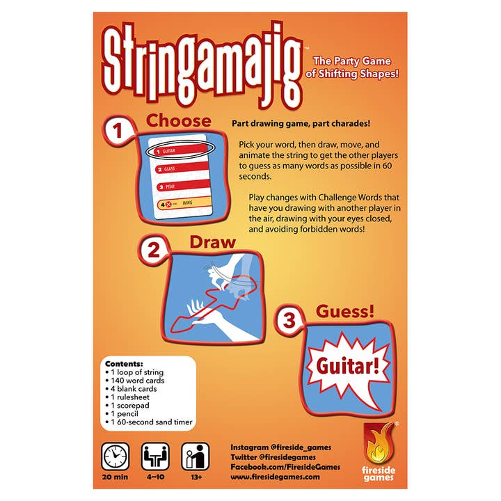 Fireside Games - Vendita all'ingrosso Giochi da tavolo - Stringamajig gioco da tavolo1