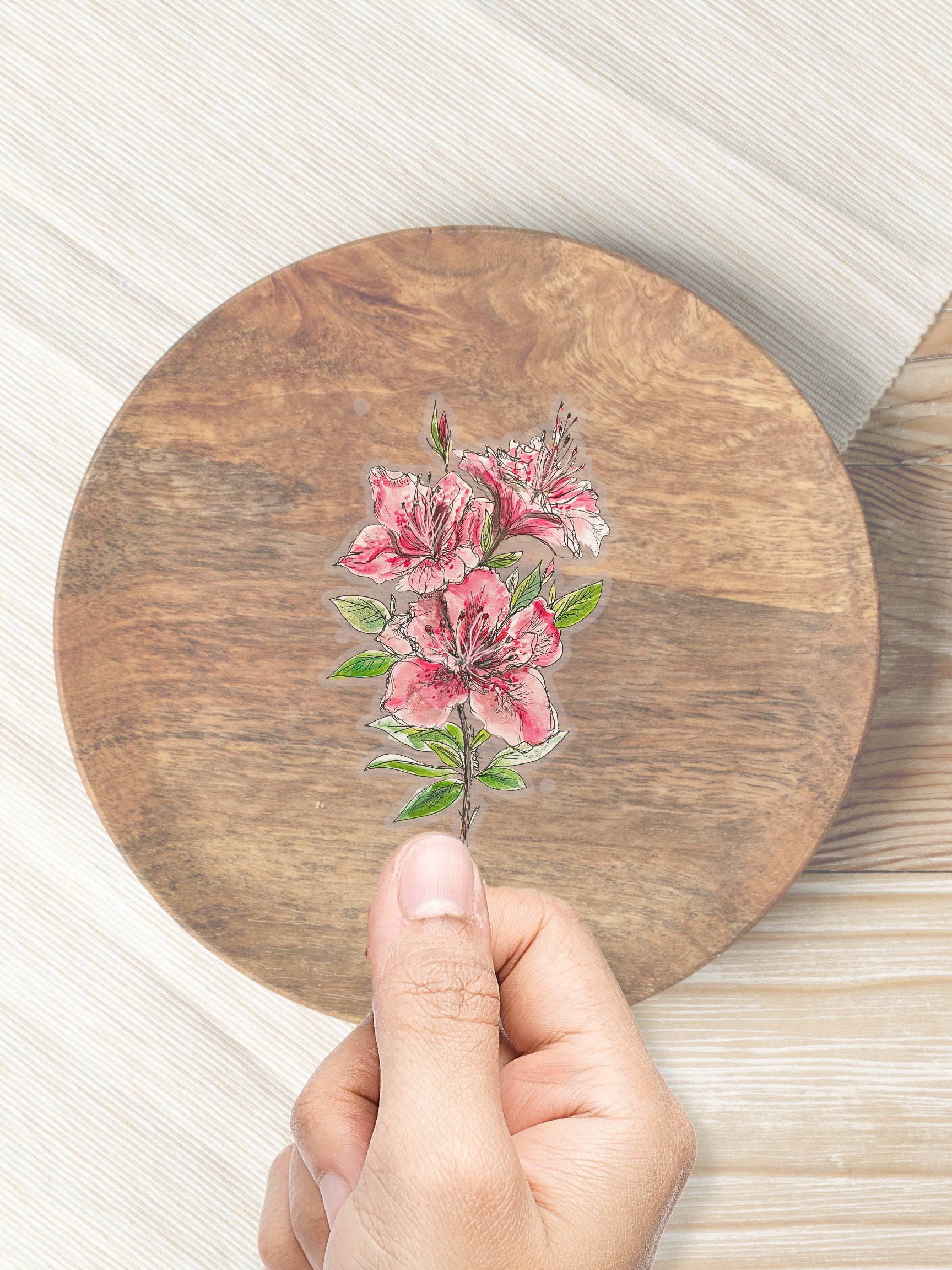 Locksley Workshop - Wholesale Sticker - Azalea Sticker