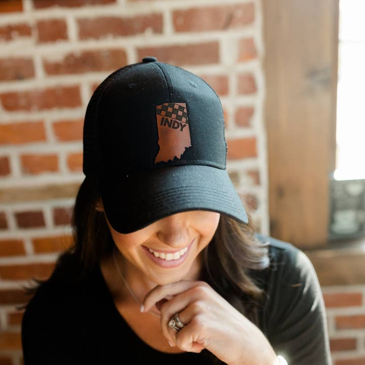 Left Grain - Wholesale Baseball Cap - Unisex - Indy Racing Trucker - Curved Bill6