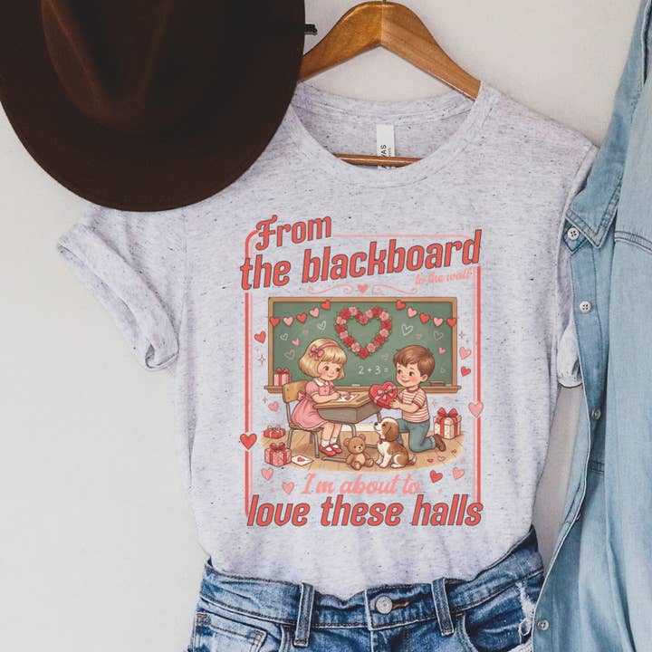 DE LA PIZARRA CAMISETA GRÁFICA DEL PROFESOR VALENTÍN para venta al por mayor de Haverly and Co.