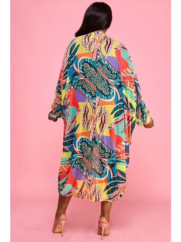 Namatt Design – wholesale Kimono – Women's – Regular Mesh Long Sleeve Kimono Cardigan