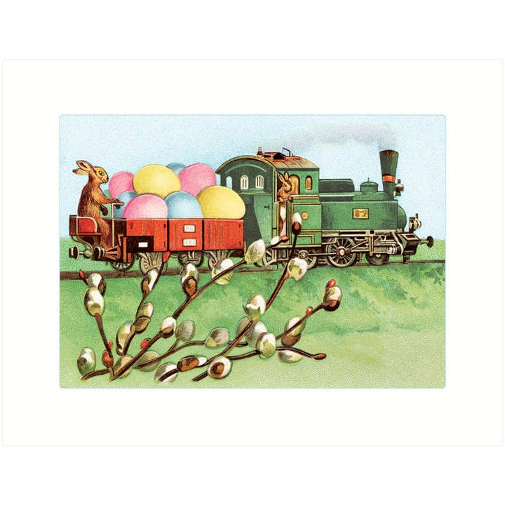 Egg Train | Easter Greeting Card for wholesale by Lucca Paperworks