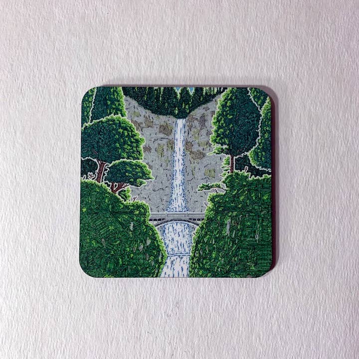 Sous-verres - Multnomah Falls pour la vente par Viz Art Ink
