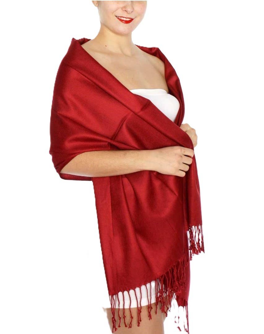 Lungta Imports – wholesale Scarf – Women's – Luxury Pashmina Shawl Scarf – Soft, Warm & Lightweight 10