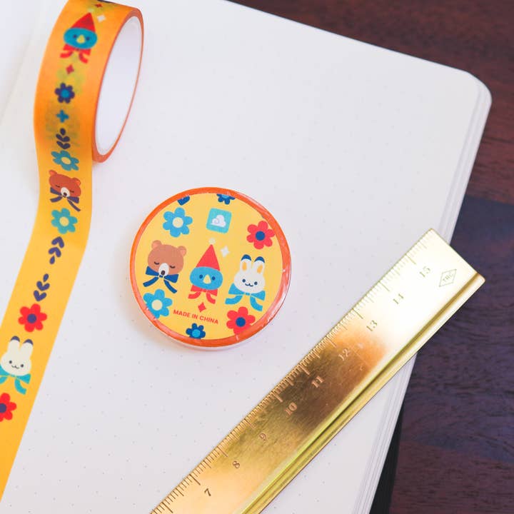 Thousand Skies – wholesale Washitejp – Washi-tejp - Björn, Kanin och Blå Fågel4