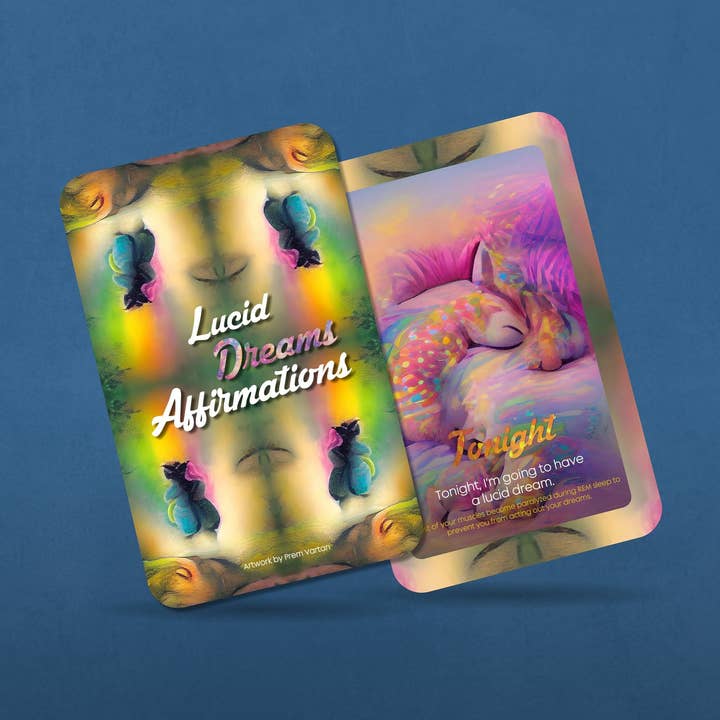Ibiza Tarot USA - Wholesale Tarot Cards - Lucid Dreams Affirmations - Wisdom Cards for Lucid Dreams4