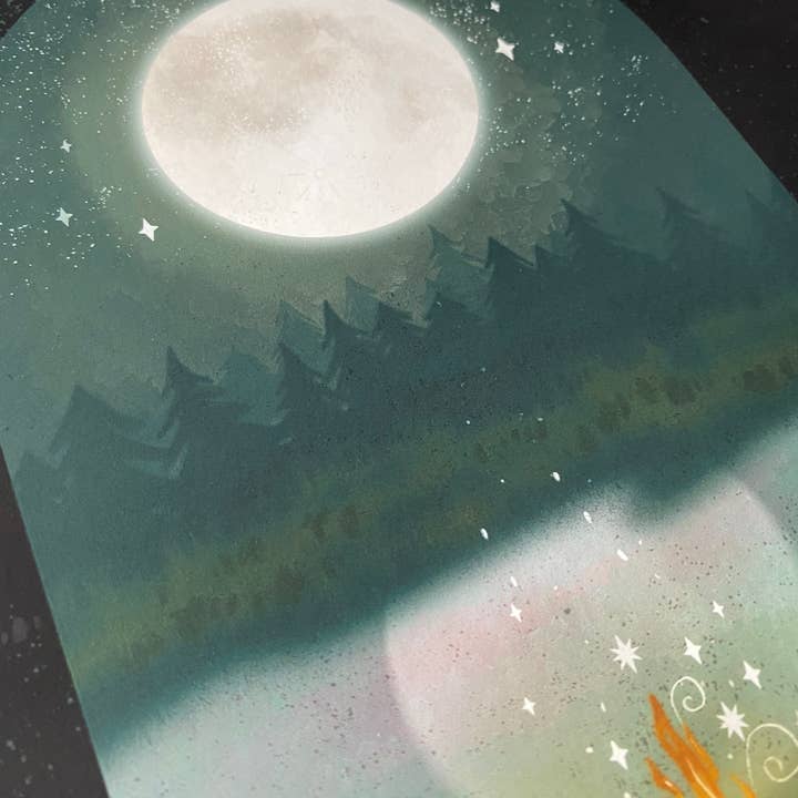 Lantern Print Co. - Wholesale Art Print - Art Print: Midnight Magick; 5x7, 8x102