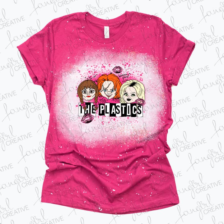 Camiseta de la película de terror The Plastics para venta al por mayor de fangirl creative
